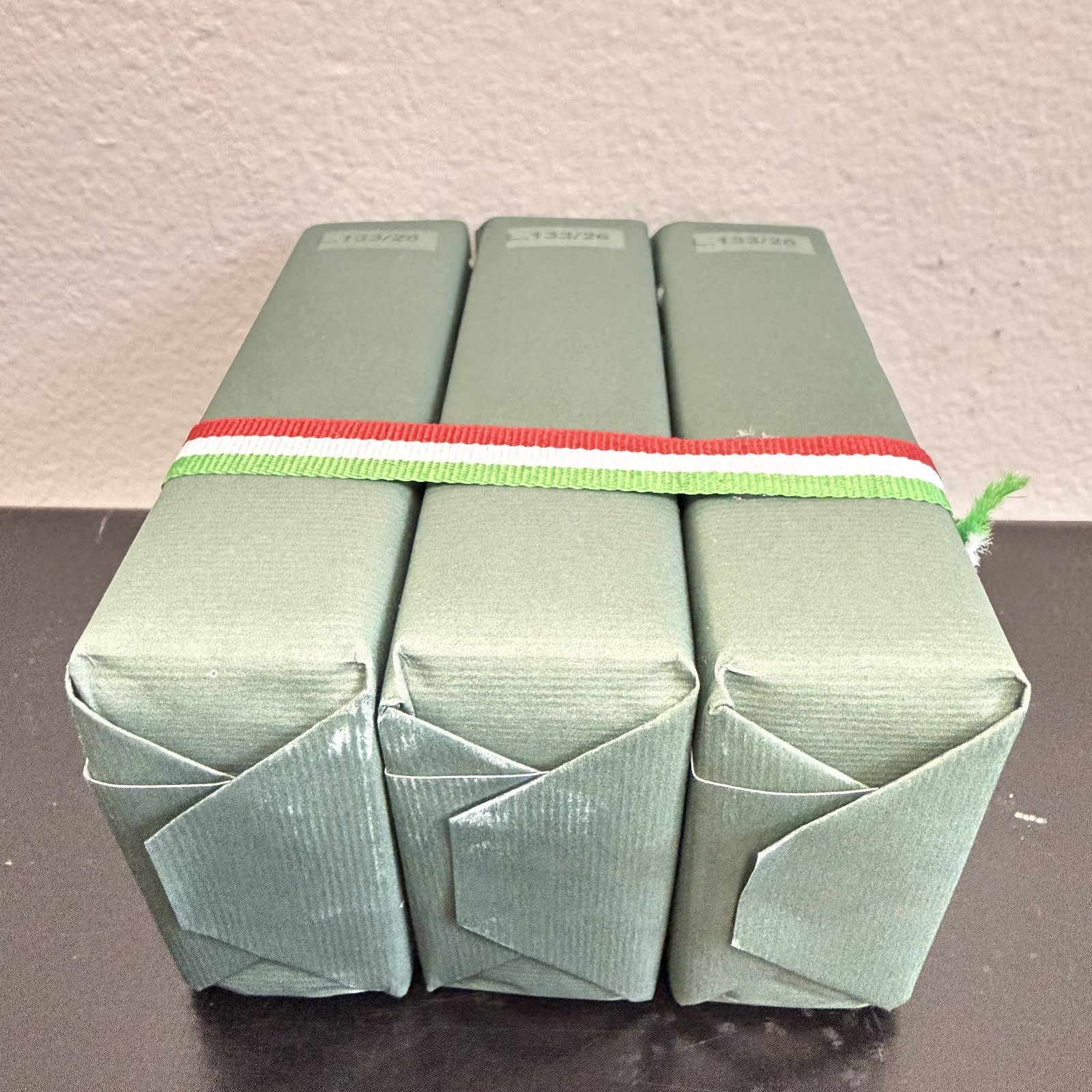 Saponificio Triple Milled Italian Luxury Soap Green Tea The Vert 3×5.2oz Bars