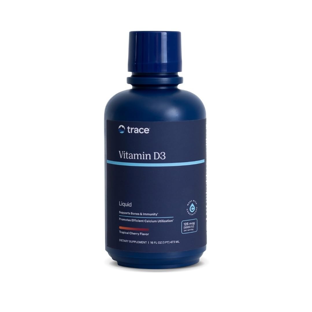 Trace Minerals Vitamin D3 – Supplement for 16 Fl Oz (Pack of 1)