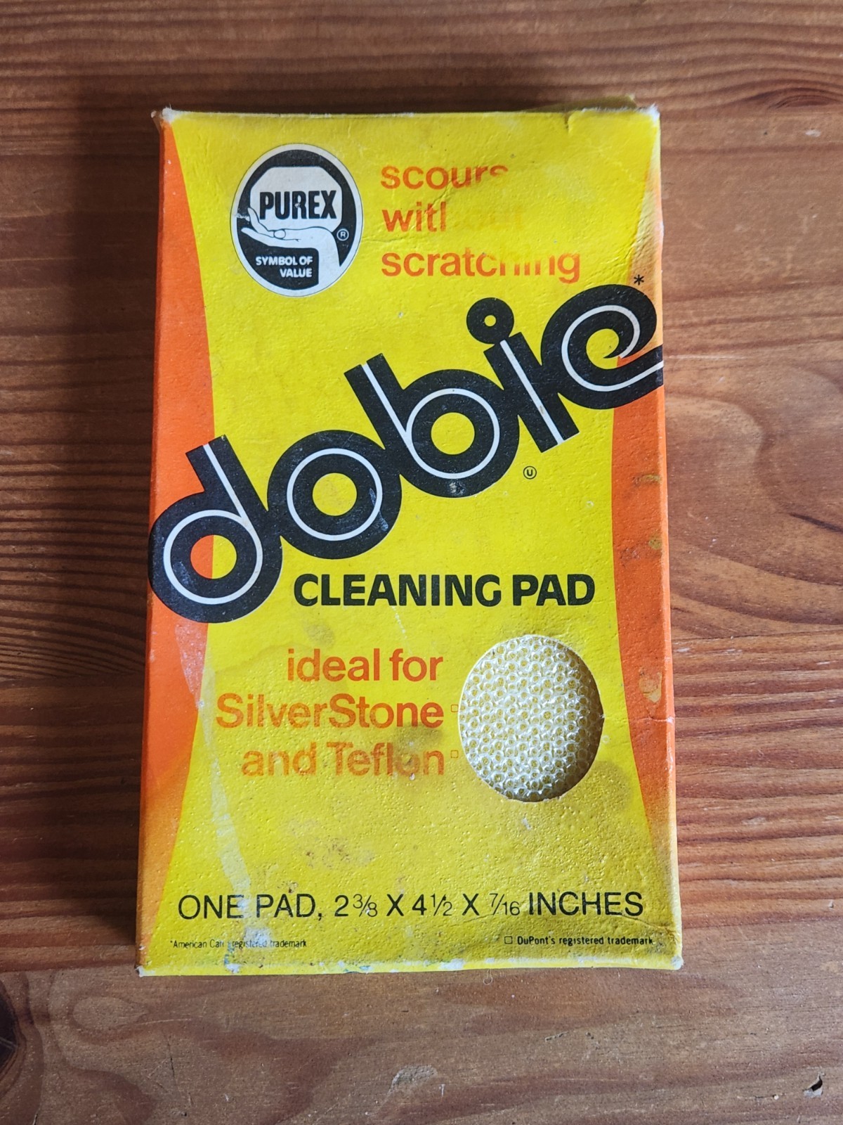 Dobie Cleaning Pad Vintage Movie Prop NOS
