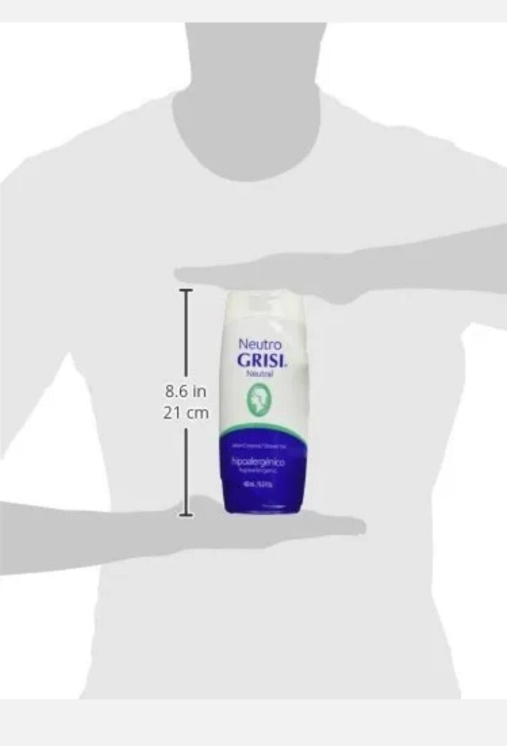 Grisi Neutro Neutral Shower Gel | Hypoallergenic Body Wash | 15.2 Fo