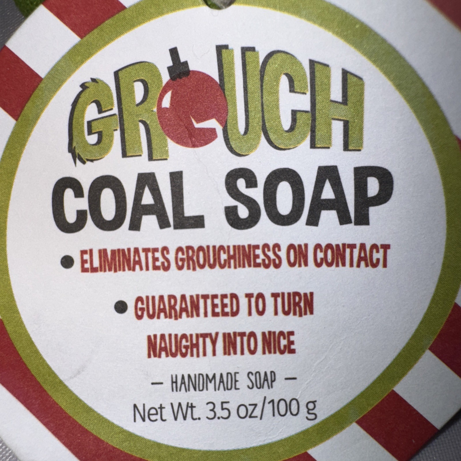 Set of 10 GiftCraft Grouch Coal Soap/ Gag / Holiday Gift NEW