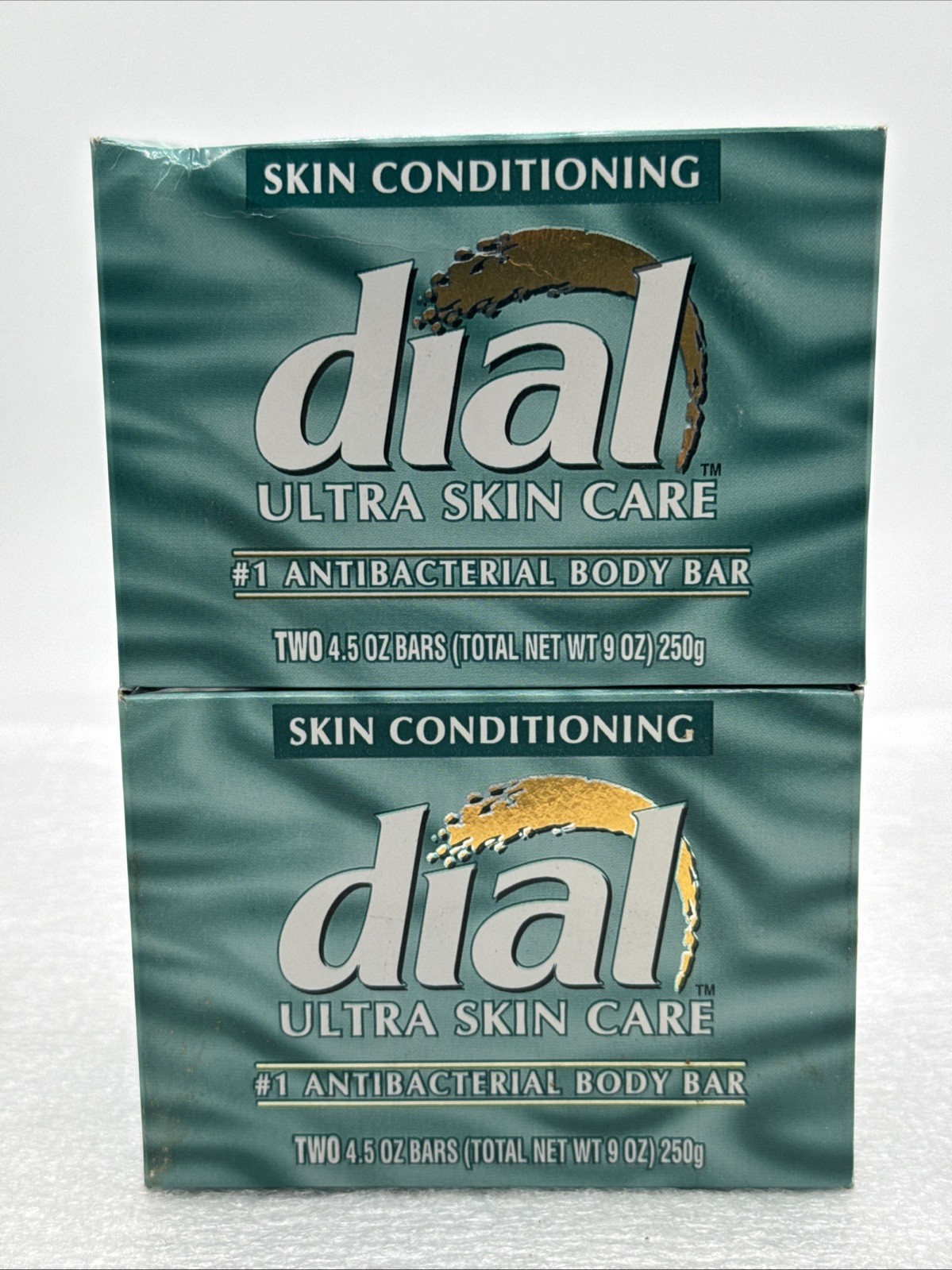 Lot Of 4 Vintage 1995 Dial Ultra Skin Care Bar Soaps – 2 Packs Antibacterial