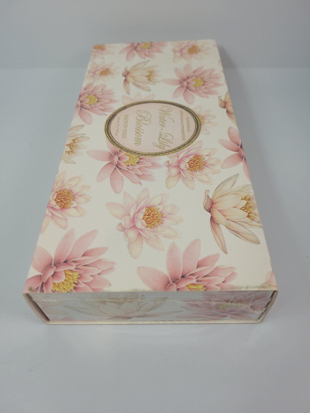 Saponificio Artigianale Fiorentino Water Lilly Blossom Soap 3 bars X 4.4 oz NEW