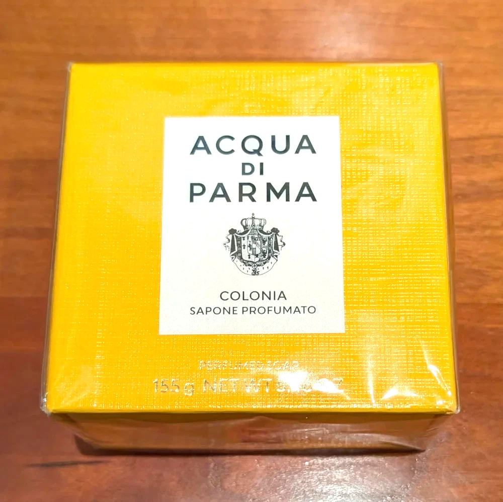 Acqua Di Parma Colonia Soap in Vibrant Yellow Packaging – Brand New Sealed