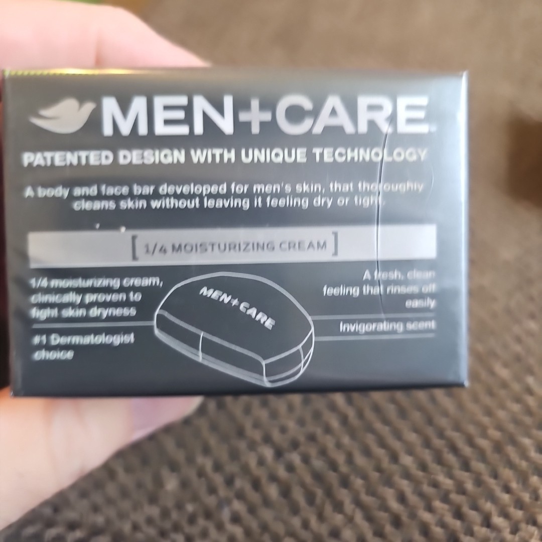 4~Dove Men Care Bar Soaps Extra Fresh 3.17 Oz Each