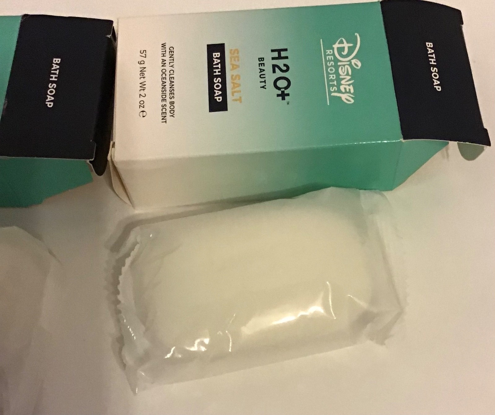 New Lot of 4 Walt Disney World Resort H2O+ Sea Salt Bath Soap