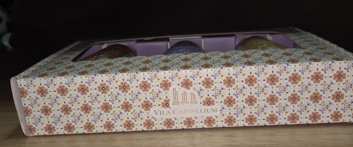 VILA CARDILLIUM Goats Milk Hand Lotion – Honey/Lavender/Vanilla Set 3.4 floz NEW