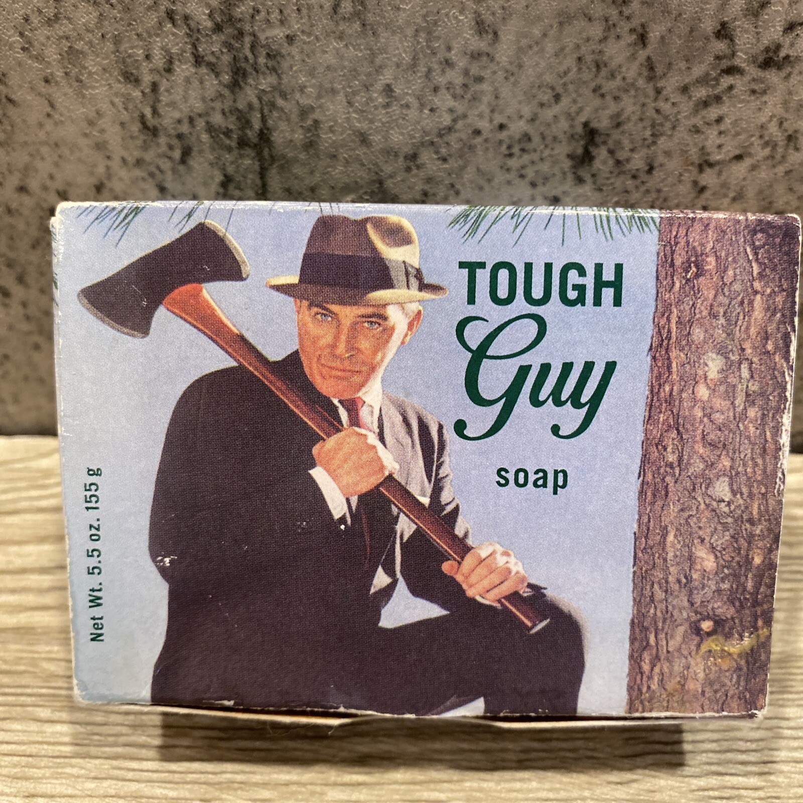 Tough Guy Soap 5.5 oz Wild Thyme & ￼ Jojoba Meal Soap Blue Q Vegetable Base ￼