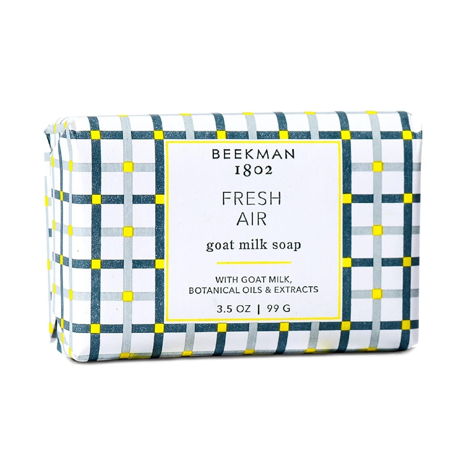 Moisturizing Goat Milk & Shea Butter Soap Bar – Non-Drying, Fresh Air Scent