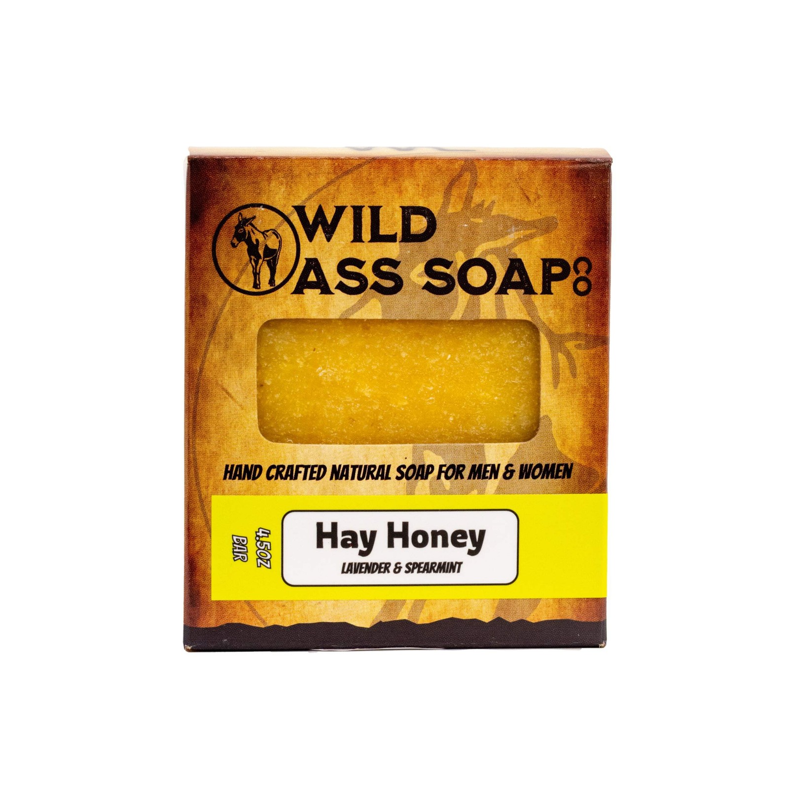 Coconut Oil Soap | 4.5 oz | Hay Honey Scent | Palm Oil & Paraben Free