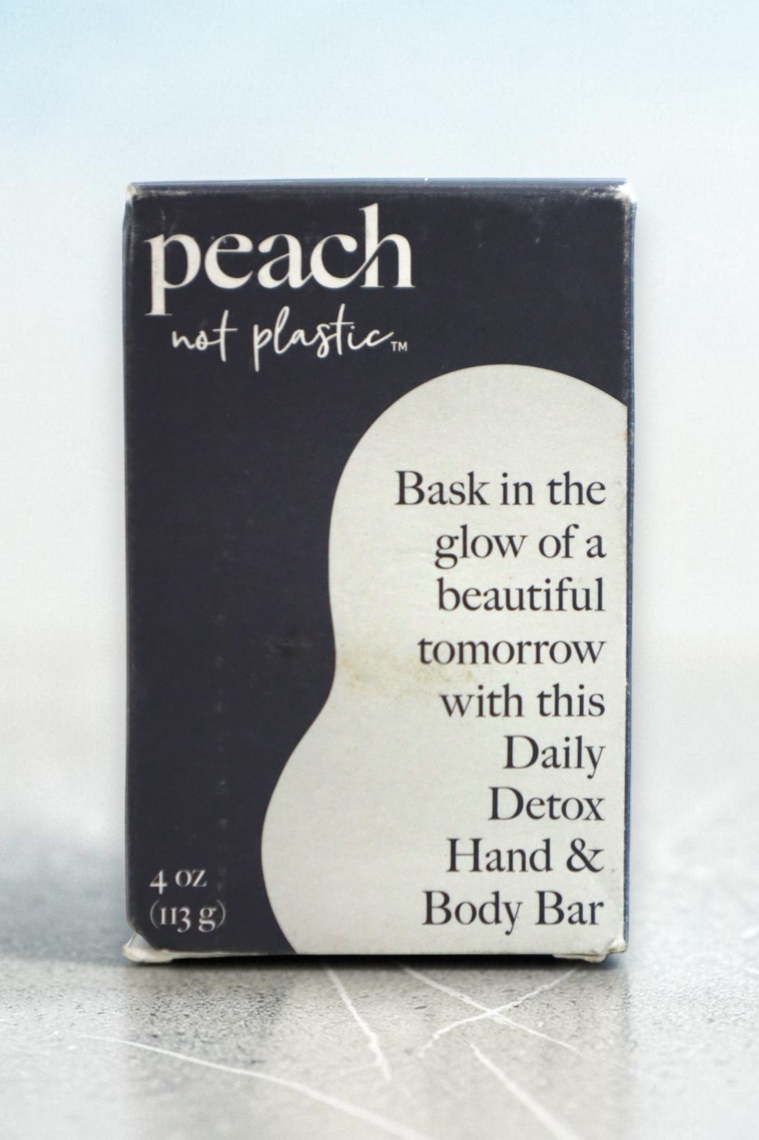 Peach not Plastic Bar Soap | Daily Detox Hand & Body Soap 4 oz