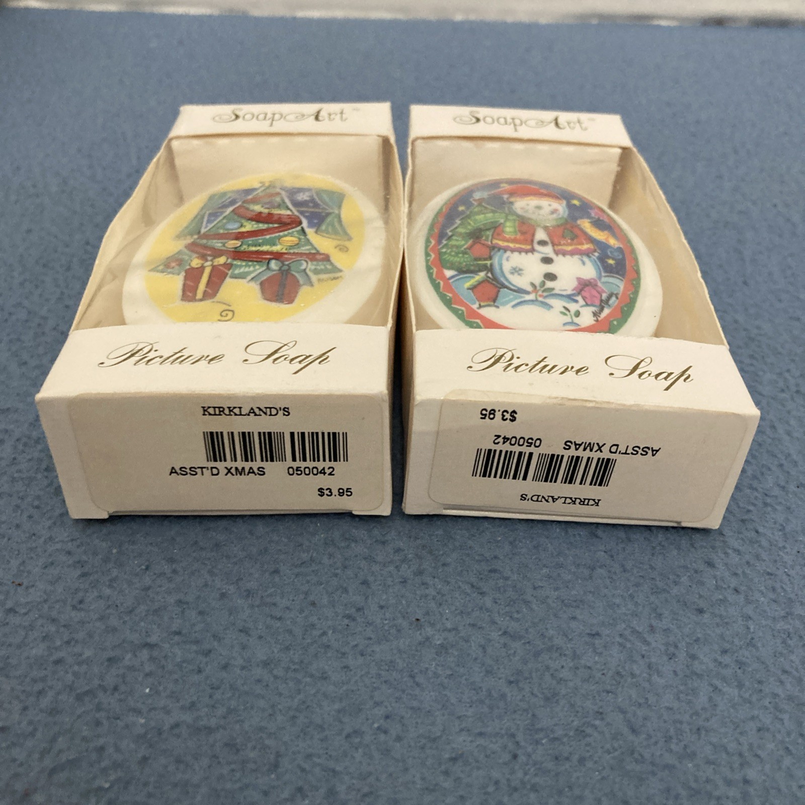 Lasting Impressions Soap Art Christmas Soaps – Tree & Snowman – Set of 2