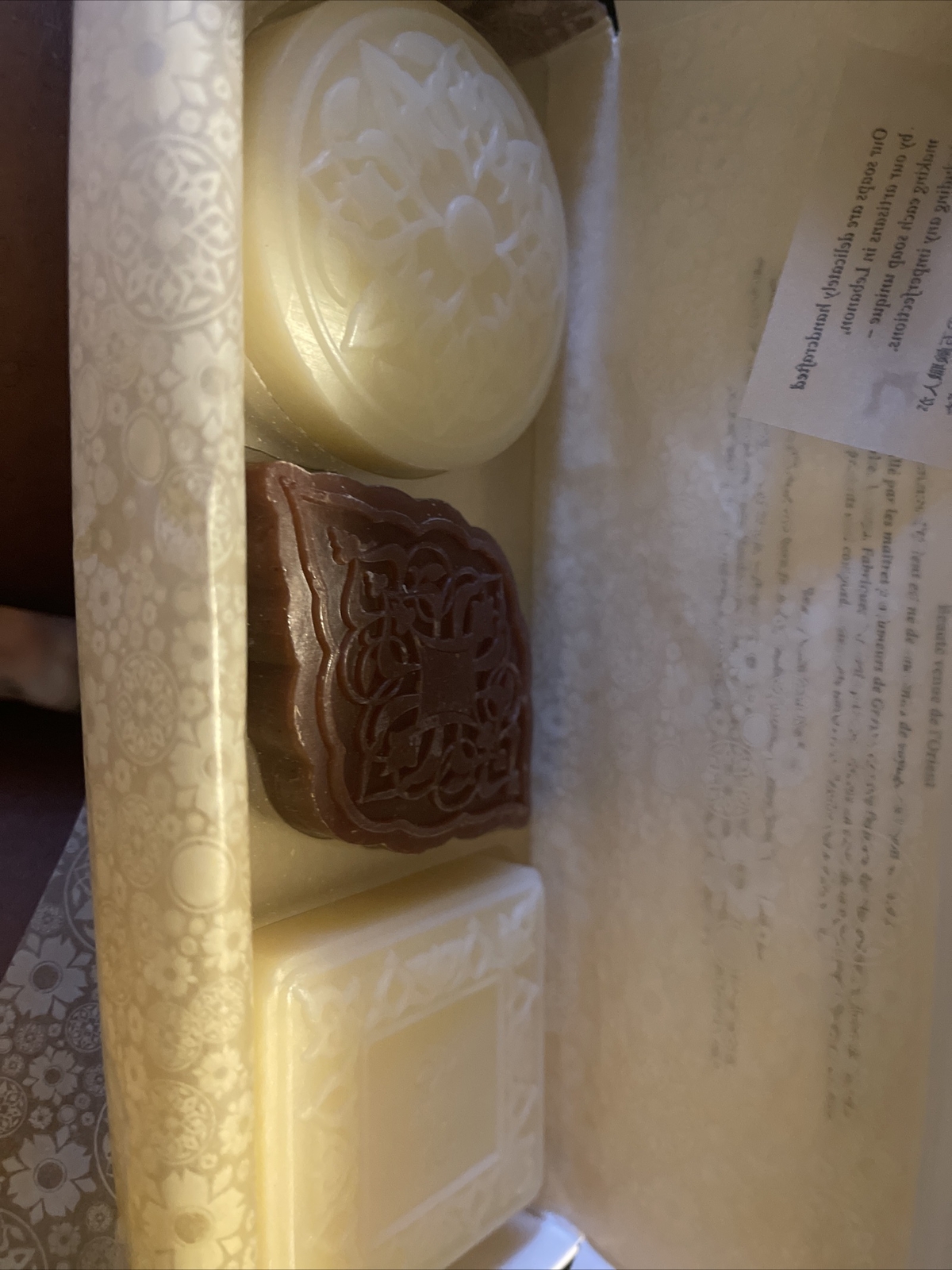 Senteurs D’Orient Box Of 3 Ma’amoul Soaps (New In Box) – 205g / 7.2 oz