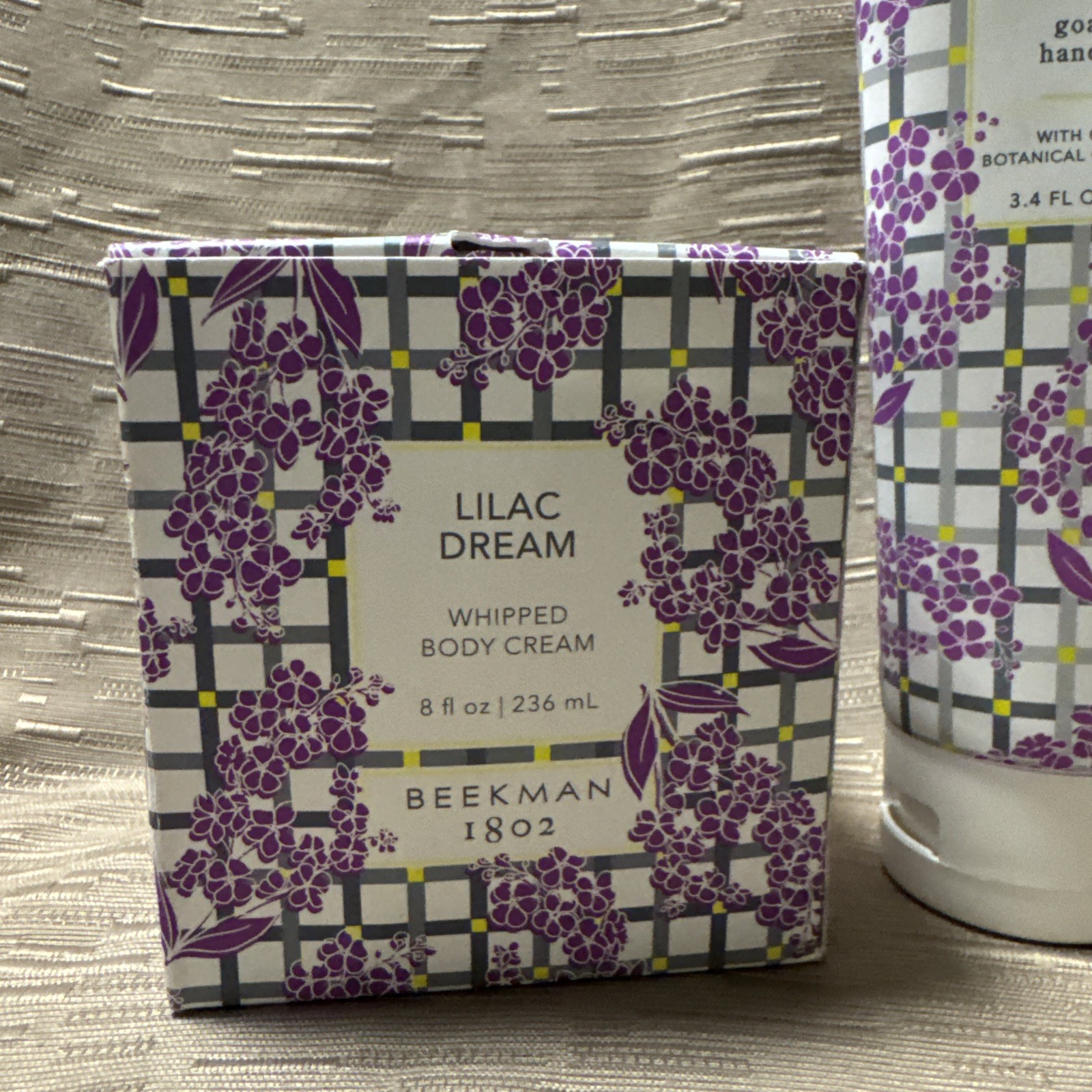 LOT/SET 2 Beekman 1802 Goat Milk LILAC DREAM Hand Cream~Whipped Body Cream #11