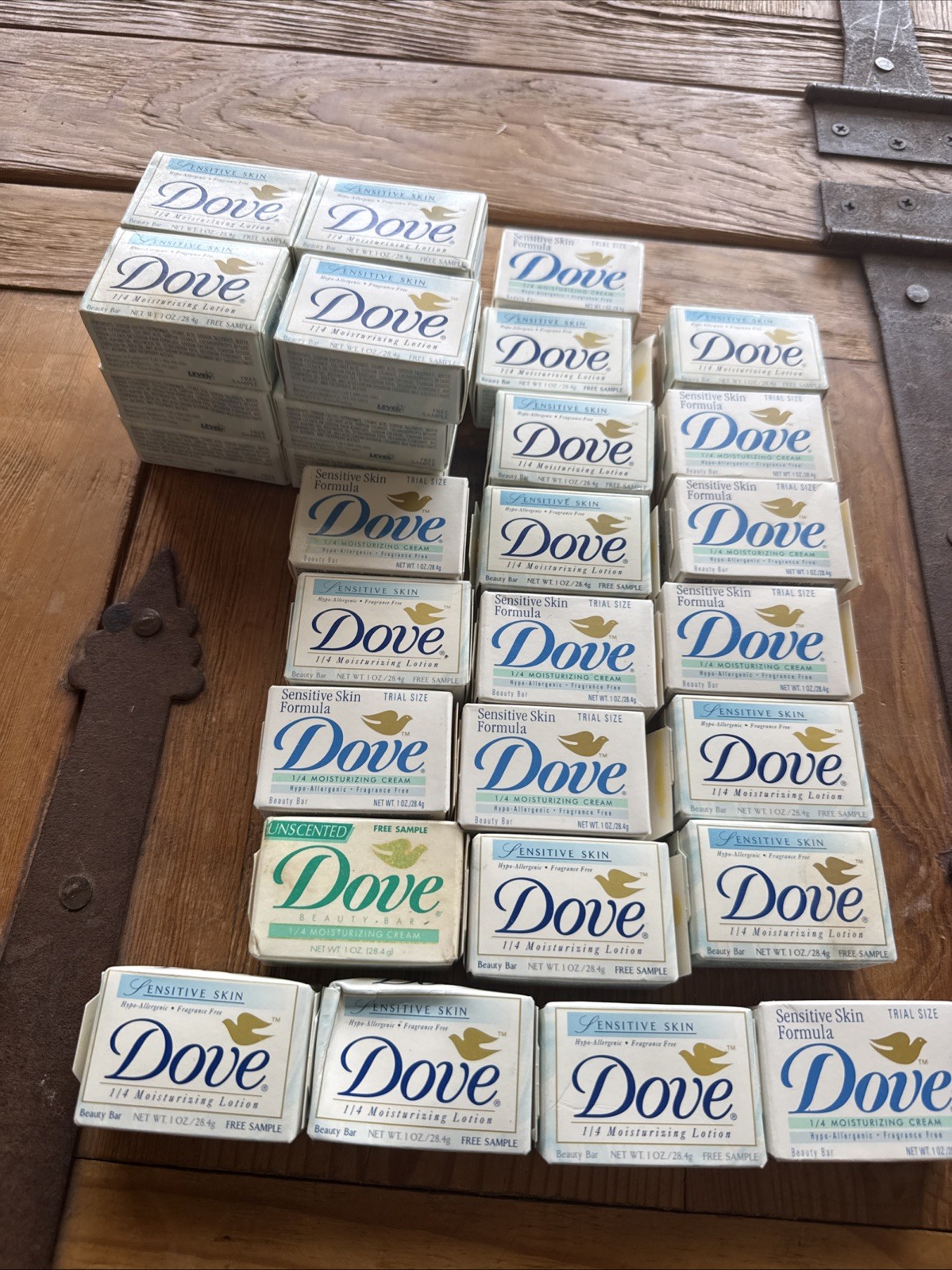 NOS Vintage 33 Dove Sensitive Skin Bar Soap Fragrance Free 1 Oz