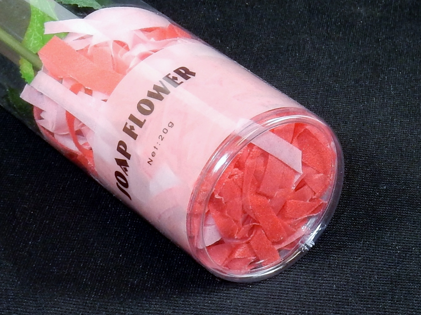 Luxury Bath Soap, Single Red Rose w/Ribbons,~ Stocking Stuffer