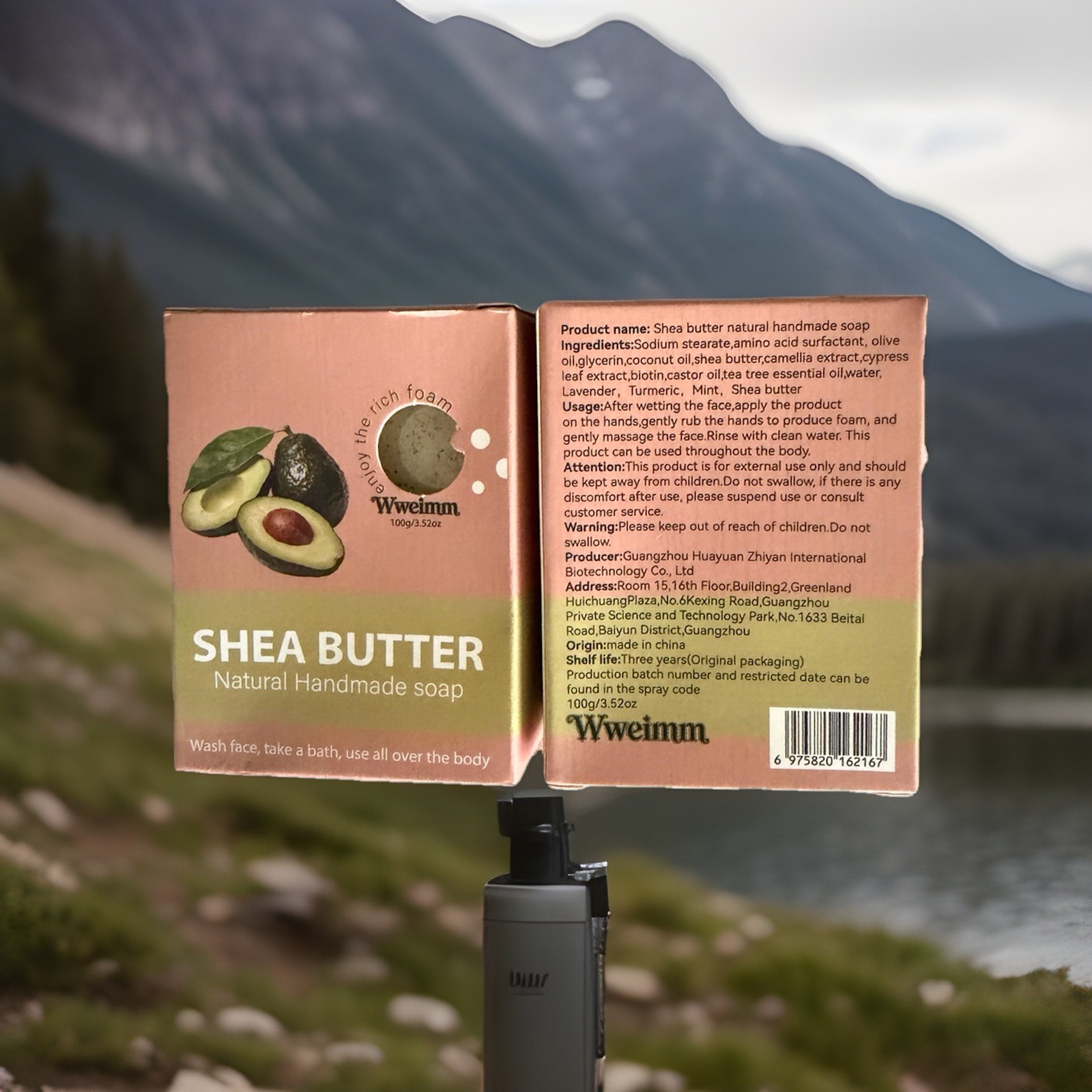 2X Avocado Soap & Shea Butter – Jasmine Scent 100g Each – Smoothening &Whitening