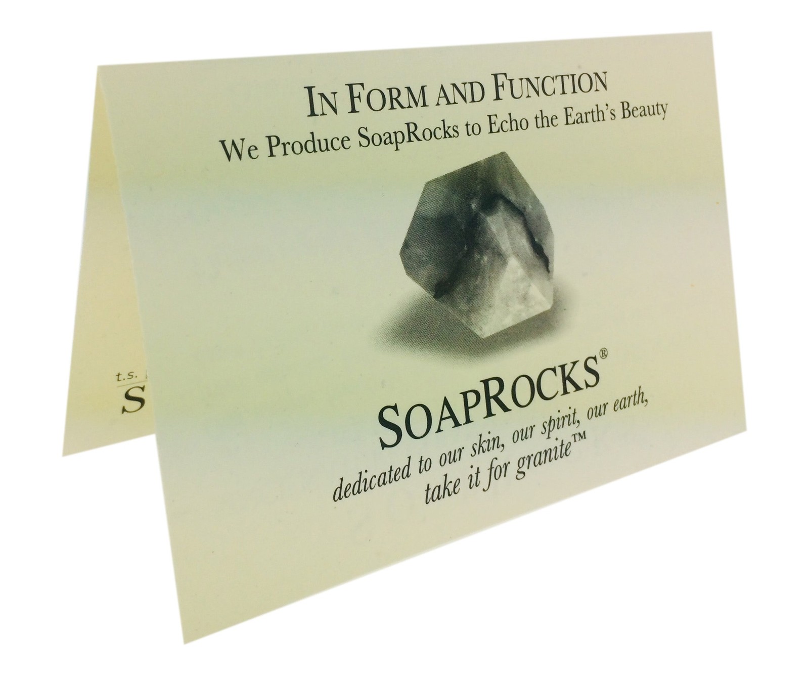 “The Bad” SoapRocks Bar Soap Lump Of Clean Coal Natrual Ingredients Glycerine