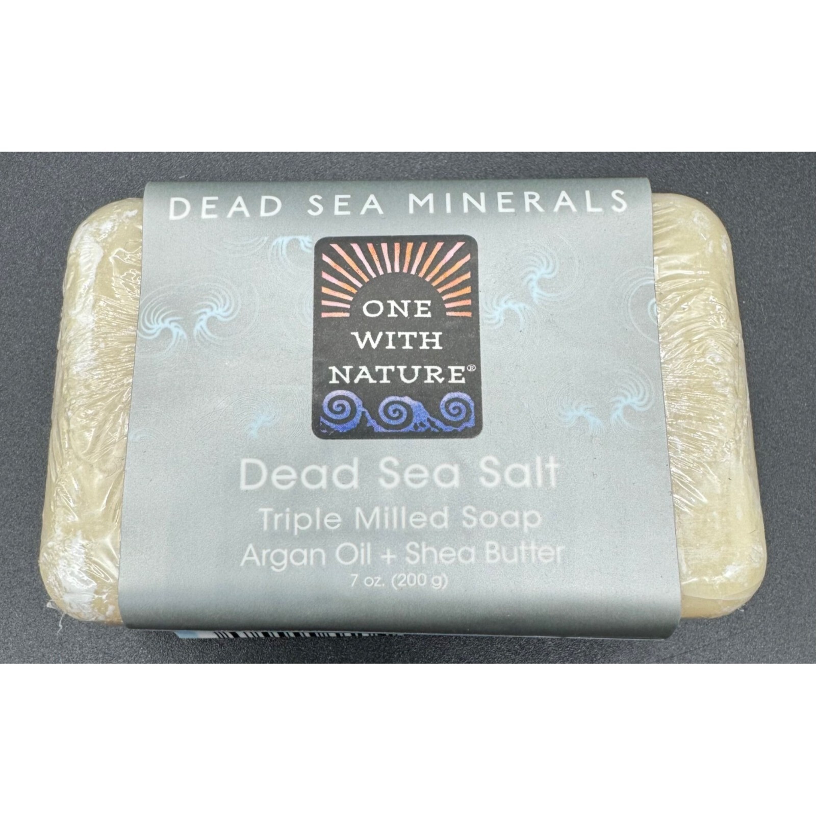 One With Nature Dead Sea Spa Triple Milled Mineral Soap – Argan Oil & Shea Bu…