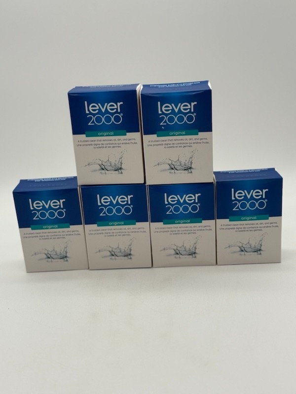 Lot of 6 New 2000 Original Bar Soap 3.75 oz Bars