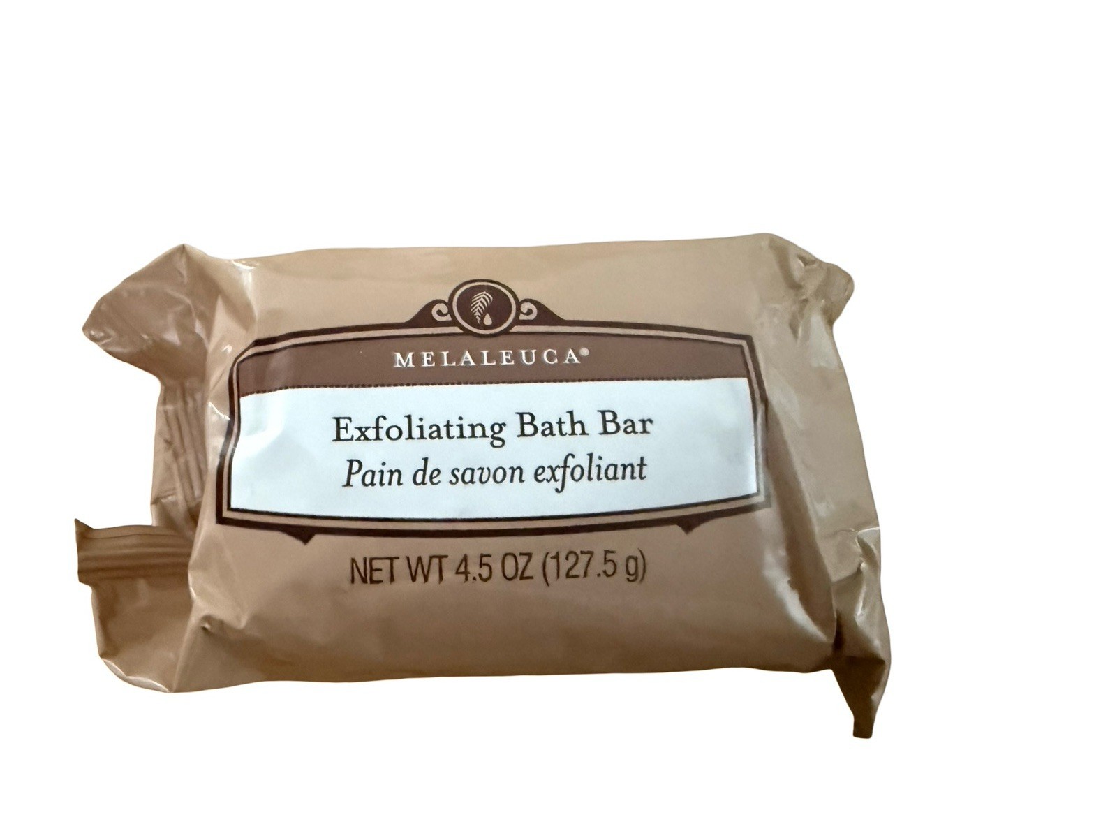 Melaleuca Exfoliating Bath Bar Soap 4.5 oz 127.5g Gentle Exfoliant Body Cleanser