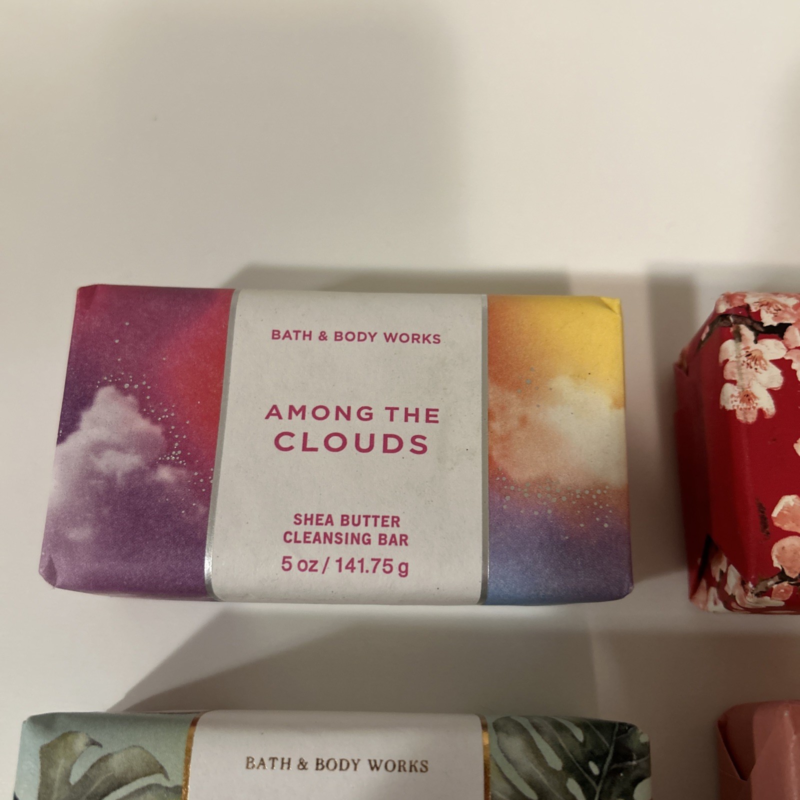 Bath and Body Works Lot Of 4 5 Oz Shea Butter Cleansing Bars 141.75g Each Sealed