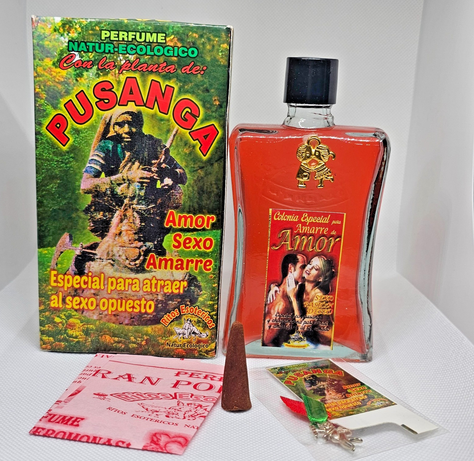 PUSANGA CON FEROMONAS ATRACCION Y SEDUCCION SELVA DEL PERU 100% ORIGINAL 1PC