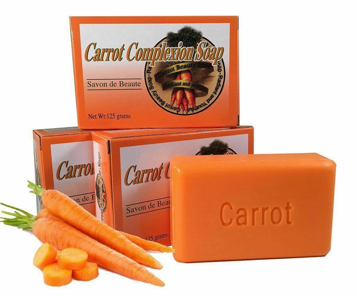 Carrot Complexion Soap – 3 Pcs.