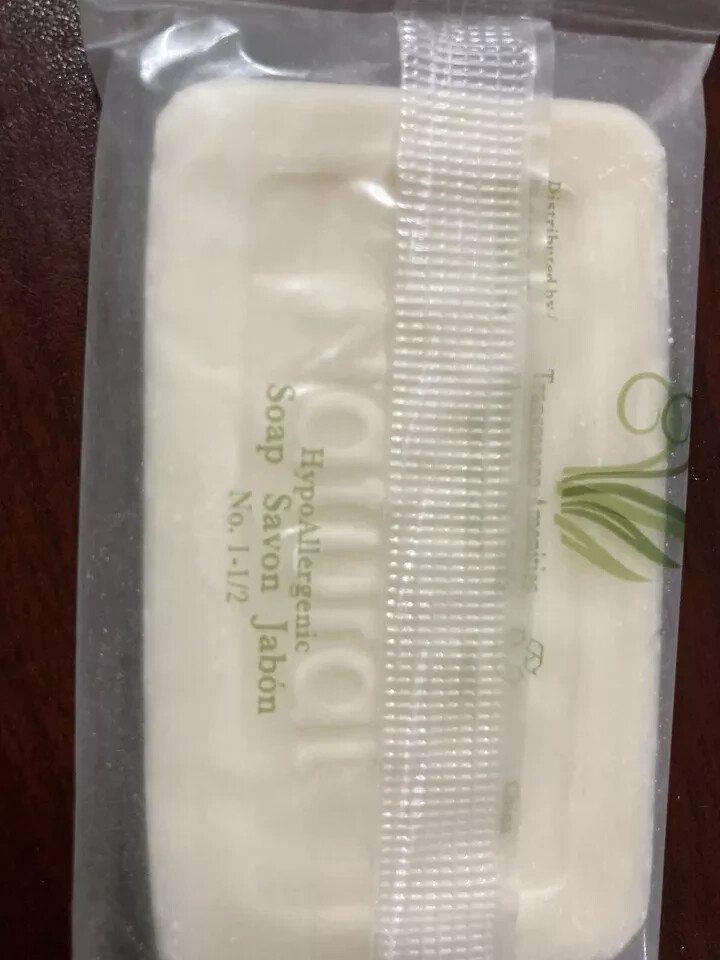 100– Pure & Natural, Body Soap, Hypo Allergenic, Mini Travel, Individual Wrap