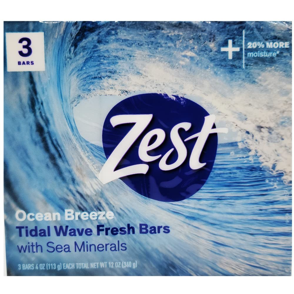 Ocean Breeze Organic Bar Soap Pack of 3 – Smoothening & Refreshing Scent