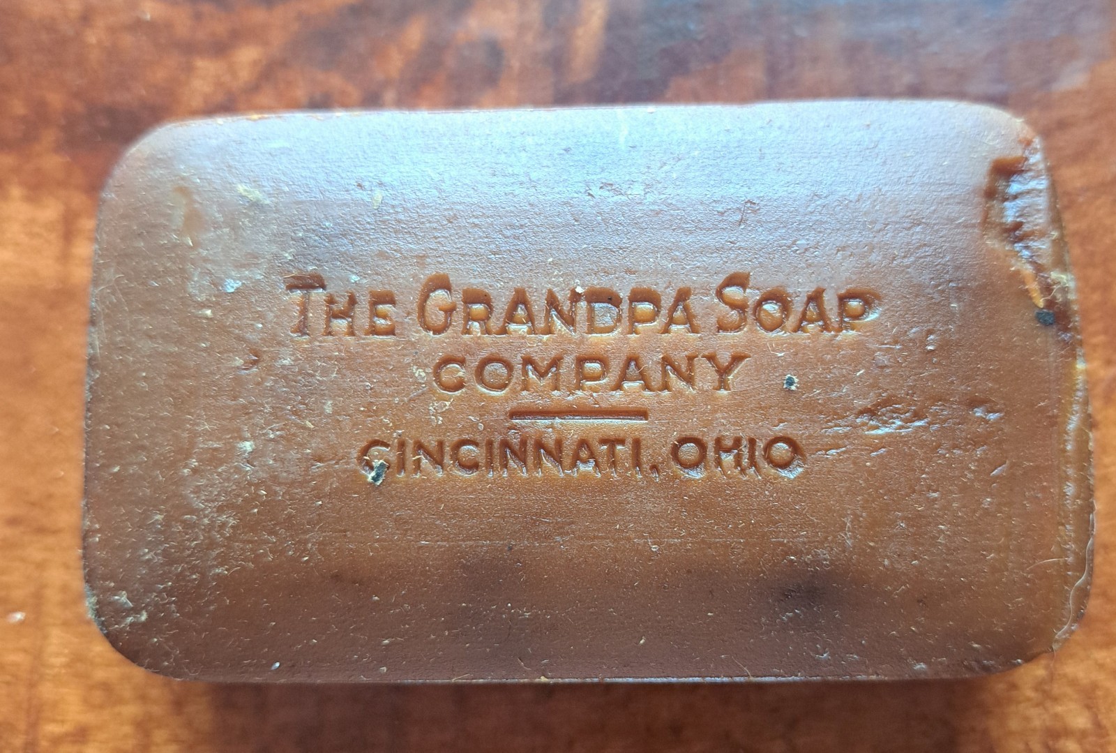 Grandpas Pine Tar Wonder Soap Original Box Vintage Toiletries