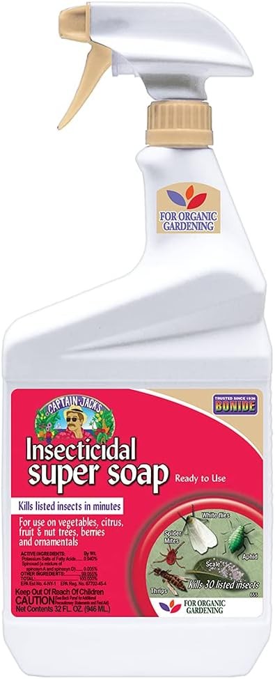 Insecticidal Soap Spray 32oz Organic Plant Care