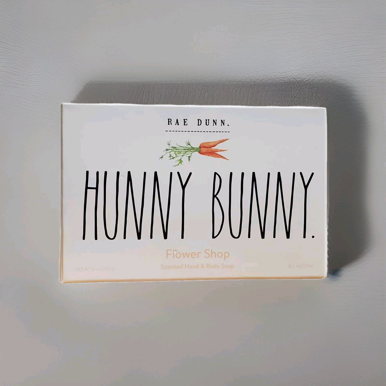 RAE DUNN SOAP Hunny BUNNY Scented Hand Body Soap Bar 8 oz Made In USA NEW