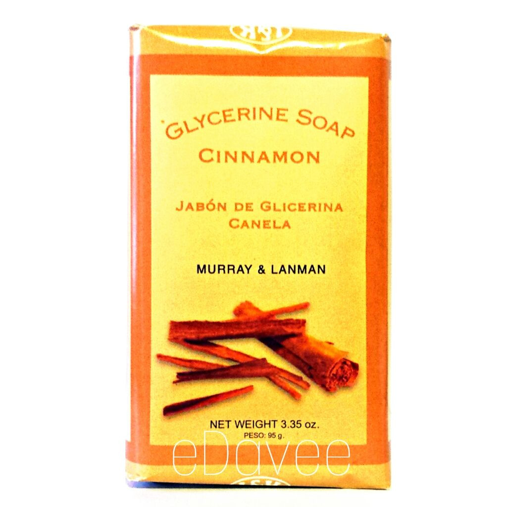 Cinnamon Glycerin Soap 3.35 oz Murray & Lanman Savon Jabon de CANELA Glicerina