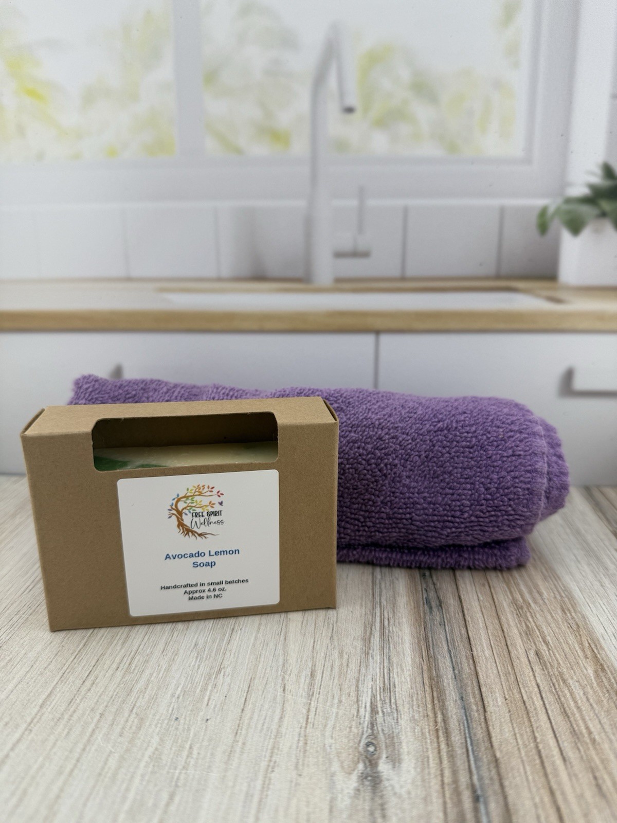 Handcrafted Lemon Avocado Lemon Artisan Soap 4.6 oz | Small Batch Made