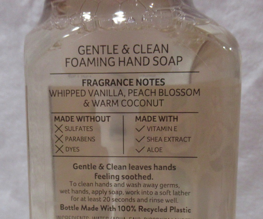 Bath & Body Works Gentle & Clean Foaming Hand Soap Set Lot of 2 VANILLA COCONUT