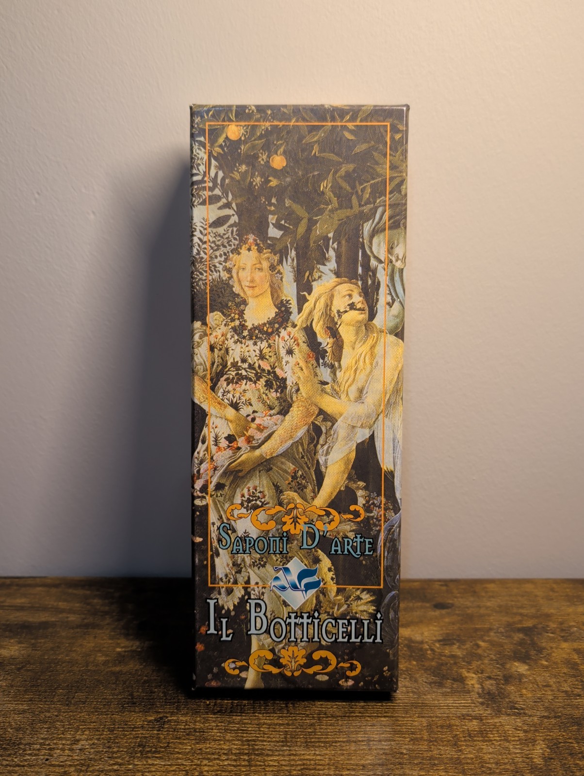 NIB Athena’s Italian Perfumed decorative Soap Set 3 IL Botticelli Saponi D’arte