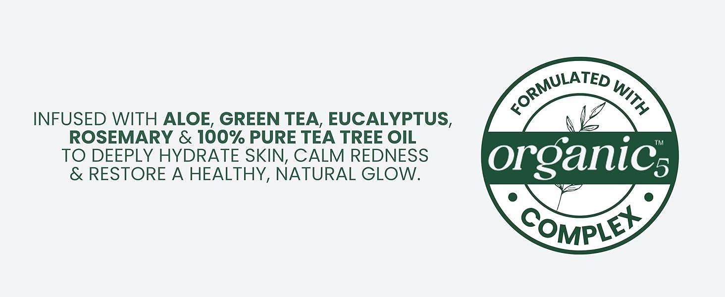 Tea Tree Body Wash MaxTherapy, Itchy Skin Relief, Tea Tree Oil Soap, Soothes