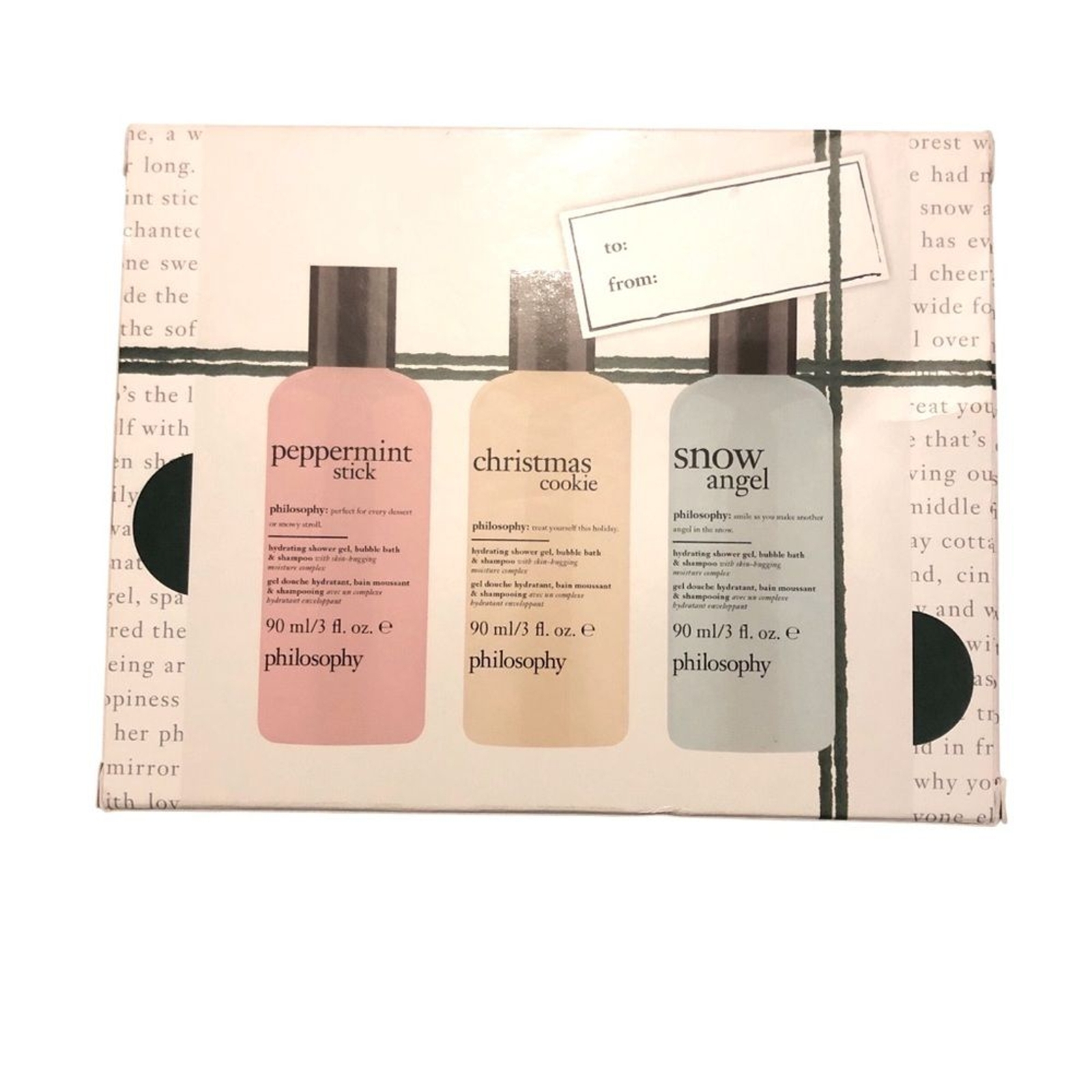 Philosophy Enchanted Holiday Hydrating Shower Gel Trio Gift Set NIB Ulta Beauty