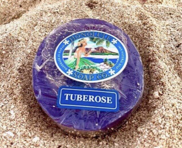 Honolulu Soap Company – Tuberose – Loofah Soap Made in the USA