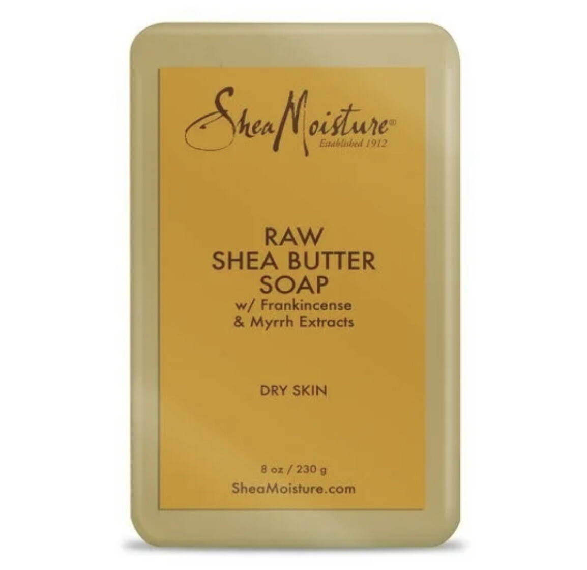SHEA MOISTURE RAW SHEA BUTTER SOAP FOR DRY SKIN 8oz