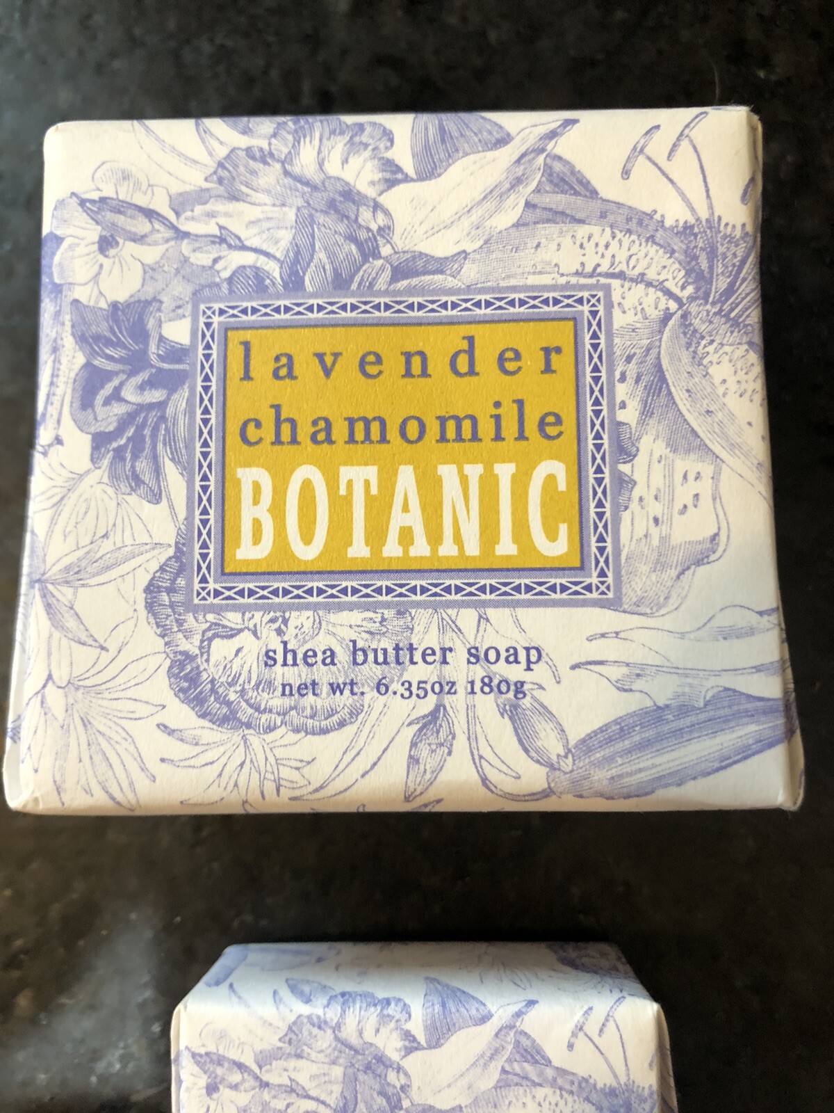 GREENWICH BAY SOAP/ LAVENDER CHAMOMILE BOTANIC SHEA BUTTER SOAP 6.35 OZ, 1.9oz