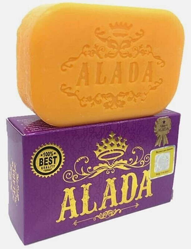 3x Bars ALADA Whitening Soap 160g Original Thai Herbal Skin Brightening Soap New
