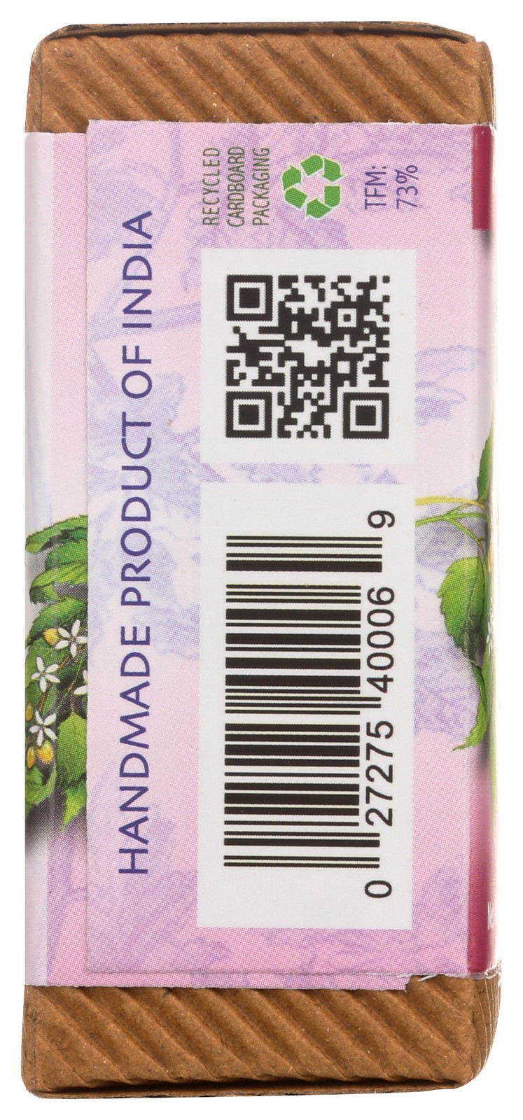 Auromere Himalayan Rose Ayurvedic Neem Bar Soap 2.75 Oz Natural 3 Pack