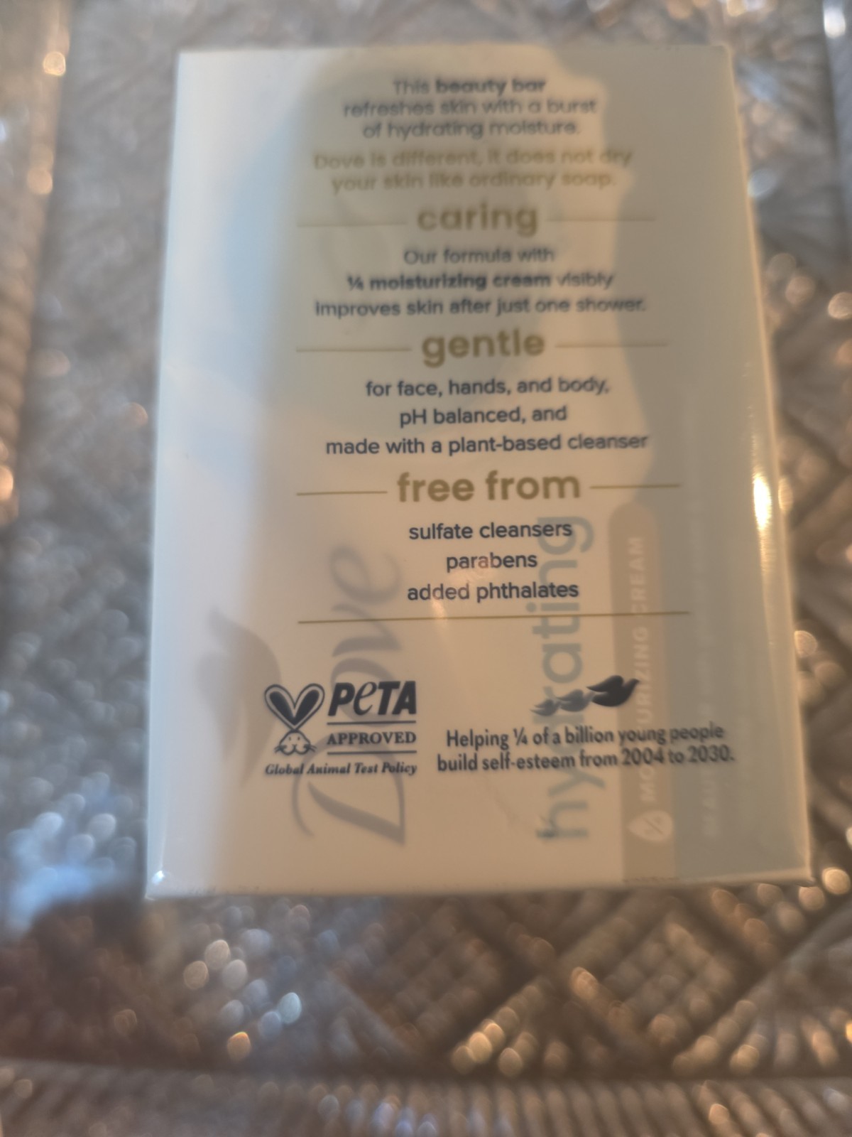 Dove Hydrating Moisturizing Cream Bars.4pk
