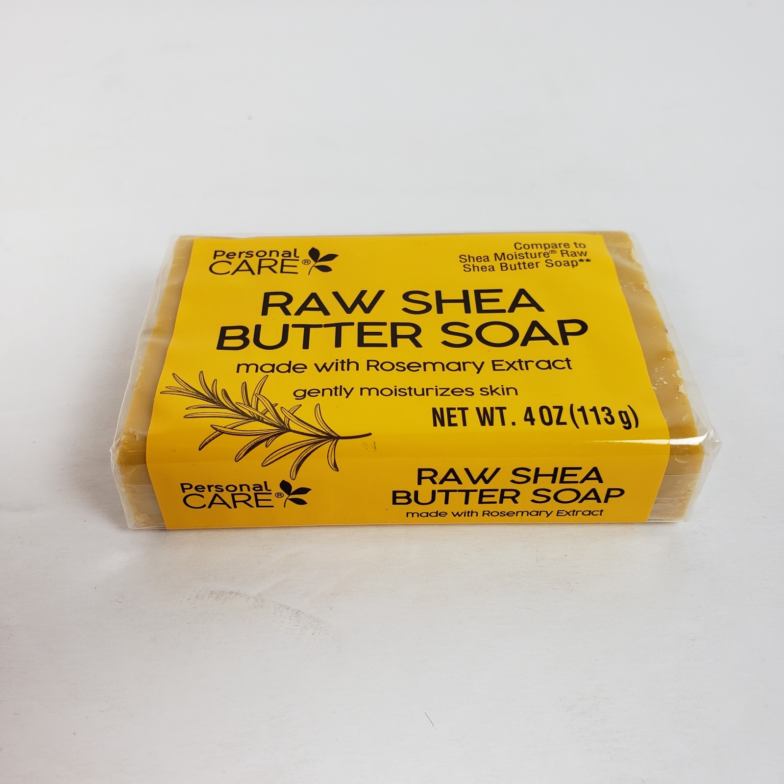 Personal Care Raw Shea Butter Soap Rosemary Extract Moisturize Skin Bar Soap 4oz