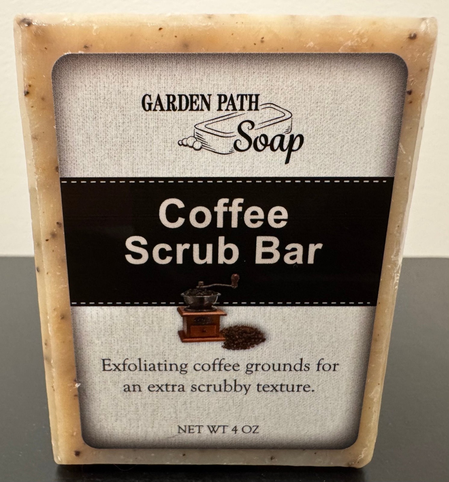 COFFEE SCRUB BAR SOAP – Amish Handcrafted Exfoliating, Energizing & All-Natural