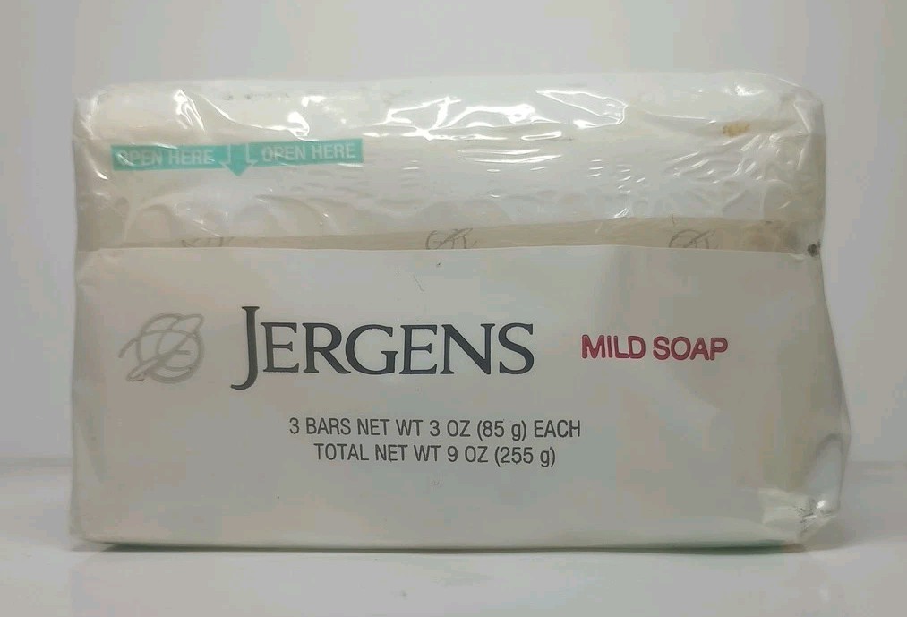 1 Jergens Mild Soap Cleans & Freshens 3 Bars In 1 Package 3 OZ/85g Each