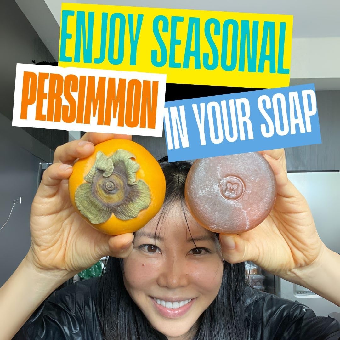 MIRAI Clinical Persimmon Soap Bar for Old People Smell – Nonenal Solution – J…