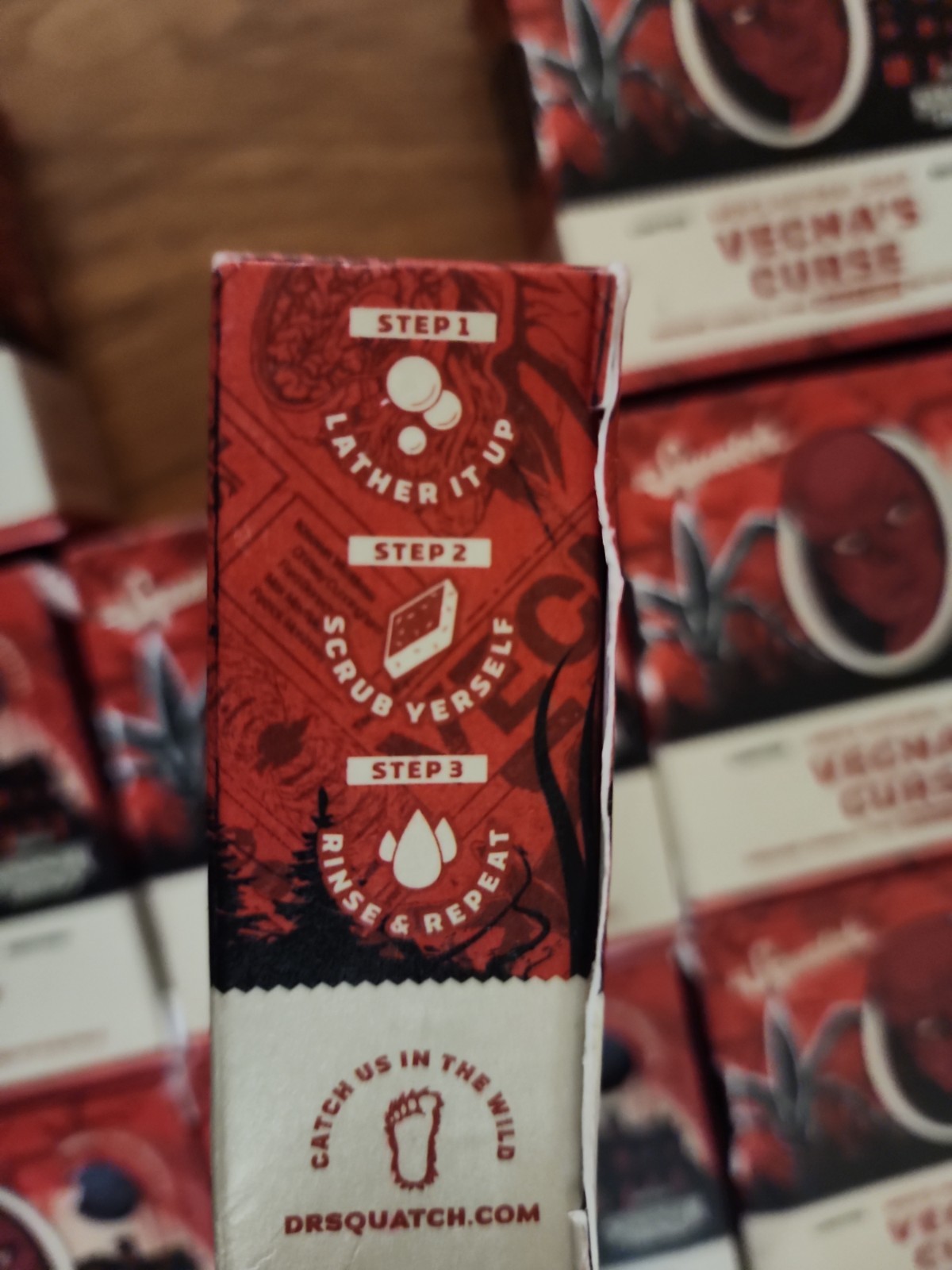 12 Pack- Dr. Squatch Stranger Things Vecna’s Curse Soap Limited Edition 5oz Each